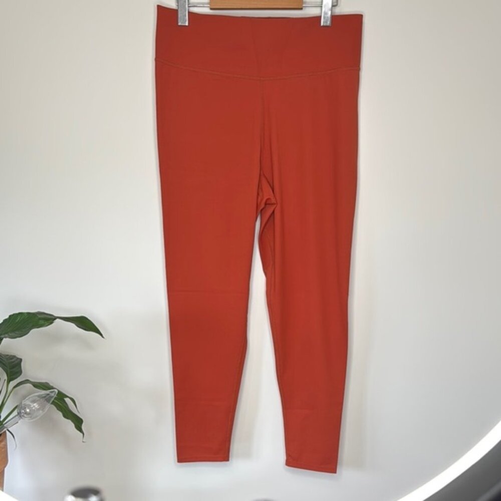 Madewell MWL Women Rust Orange Leggings Plus Size 1X